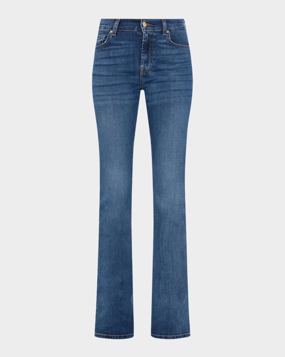 Mid-Rise Bootcut Jeans